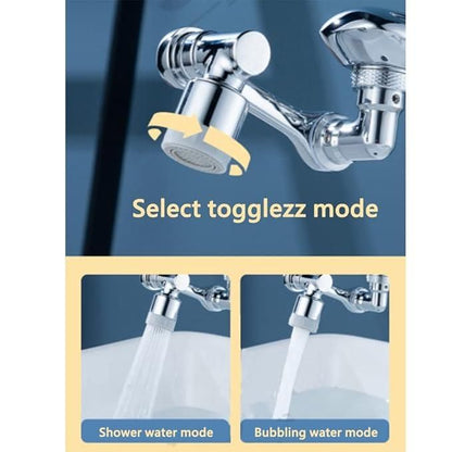 2 Mode Splash Filter Kitchen Tap Extended Faucet