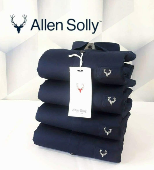 Allen Solly Men's Solid Cotton Formal Shirt